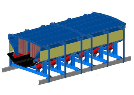 無動力抑塵全密封導(dǎo)料